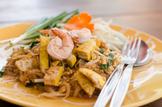 Pad Thai,popular Thai food