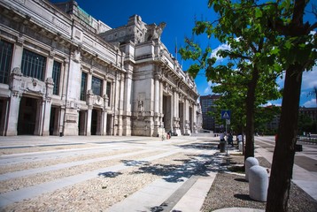 Fototapeta na wymiar Milano Centrale