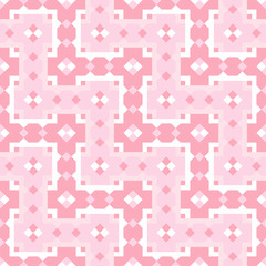 Geometric abstract pattern. Seamless vector background.