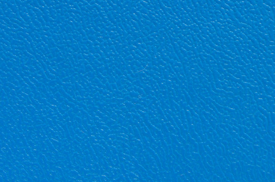 Close up of blue plastic pattern