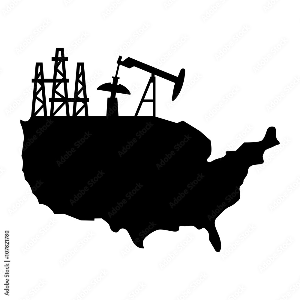 Poster USA oil production