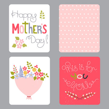Mothers Day set of cards