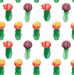 cactus seamless background