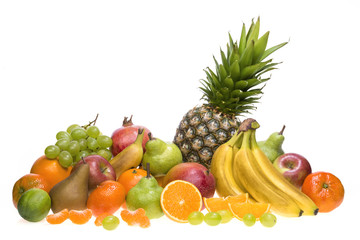 Früchte als Freisteller