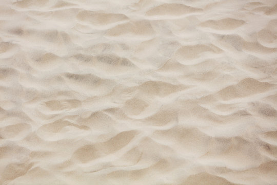 Closeup photo of white sand 
