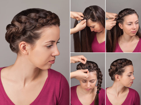 simple braid hairstyle tutorial
