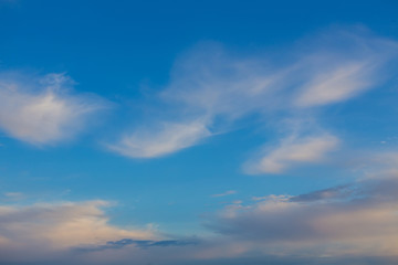 bright sunset sky background, beautiful nature landscape