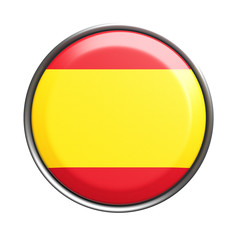 Button with Spain flag