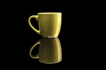 Simple Yellow Cup