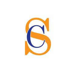 CS logotype simple modern