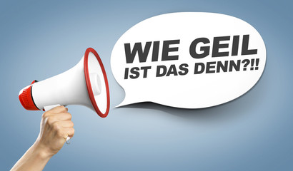 Wie geil ist das denn!