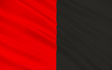 Flag of County Down in Northern Ireland