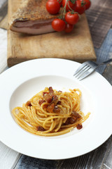 Spaghetti all'amatriciana