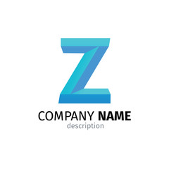 Letter Z logo icon design template elements
