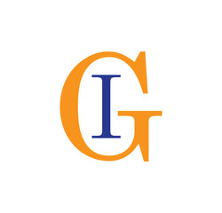 IG logotype simple modern