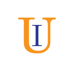 IU logotype simple modern