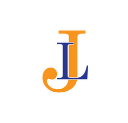 LJ logotype simple modern