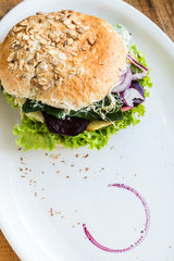 vegan burger