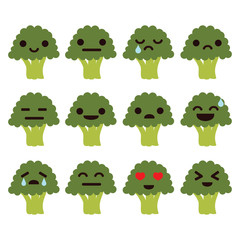 Obraz premium Broccoli Character
