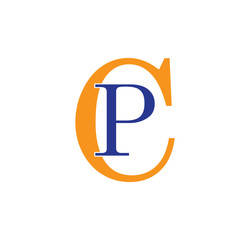 PC logotype simple modern