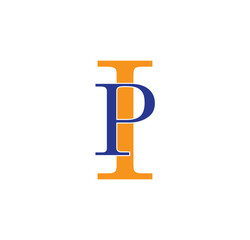 PI logotype simple modern