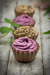 Luxury chocolate candies 