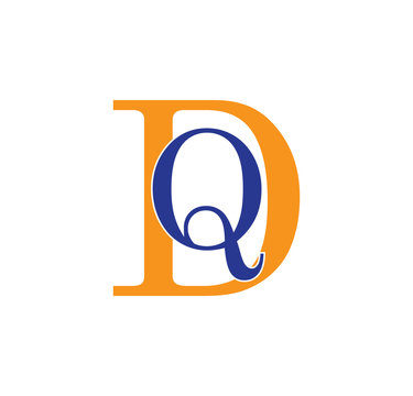 QD logotype simple modern