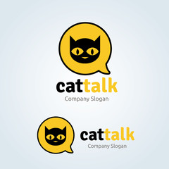Fototapeta premium Cat Logo