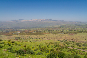 Fototapeta na wymiar Mountain landscape, Gamla Nature Reserve in Israel
