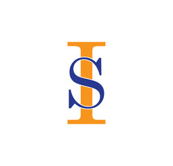 SI logotype simple modern