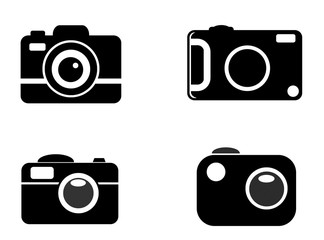 Appareils photos en 4 icônes