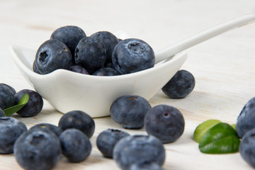 Blueberries in a bowl