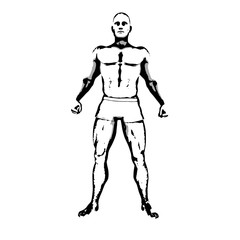 Comic Book Hero Pose