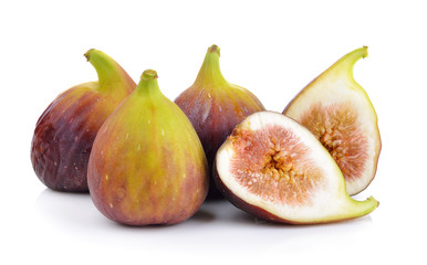 figs on white background