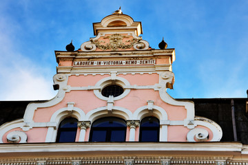 Jugendstil house in Riga, Latvia