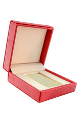gold ingot in red box