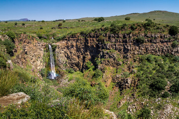 Fototapeta na wymiar Gamla Waterfall in Israel