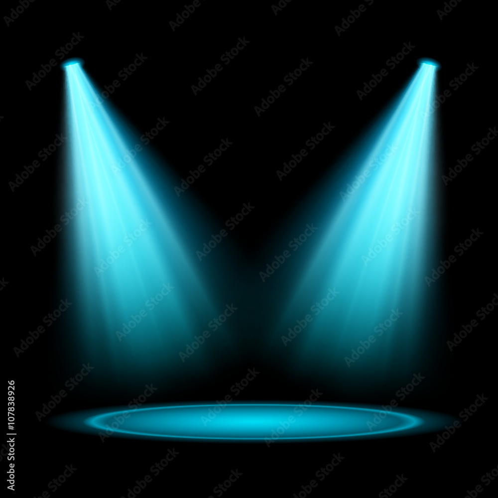 Wall mural creative concept vector set of glow light effect stars bursts with sparkles isolated on black backgr