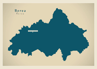 Modern Map - Berea LS