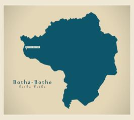 Modern Map - Botha-Bothe LS