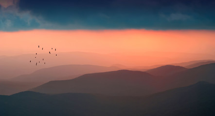 The Red mountain