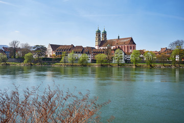 Bad Säckingen mit dem Fridolinsmünster