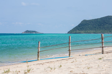 Wooden handmade fence