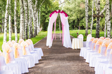 Wedding Ceremony Decorations Outdoors