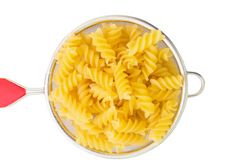 pasta strainer, isolation, not ready