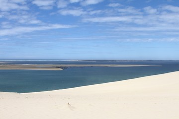 la dune du pilat et le banc d'arguin,bassin d'Arcachon