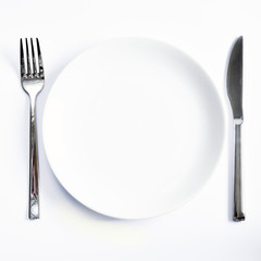 Dining etiquette, forks and knifes signals