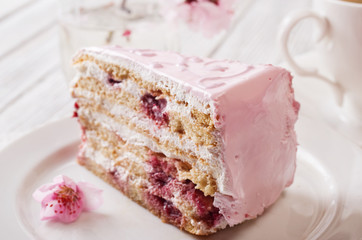 Pink cake