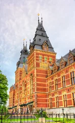 Poster View of Rijksmuseum in Amsterdam © Leonid Andronov