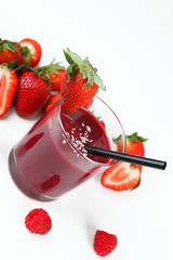 Roter Smoothie